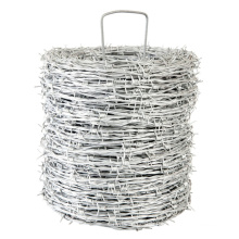 China Manufacturer High Tensile Strength 2.5mm Galvanized Barbed Wire (BW)